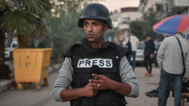 Galardonan a periodistas palestinos con el máximo premio de libertad de prensa