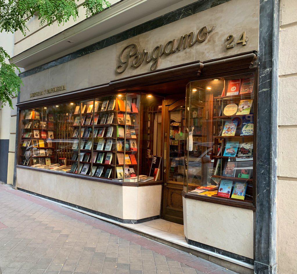 $!La librería Pérgamo es la más antigua de Madrid, España.