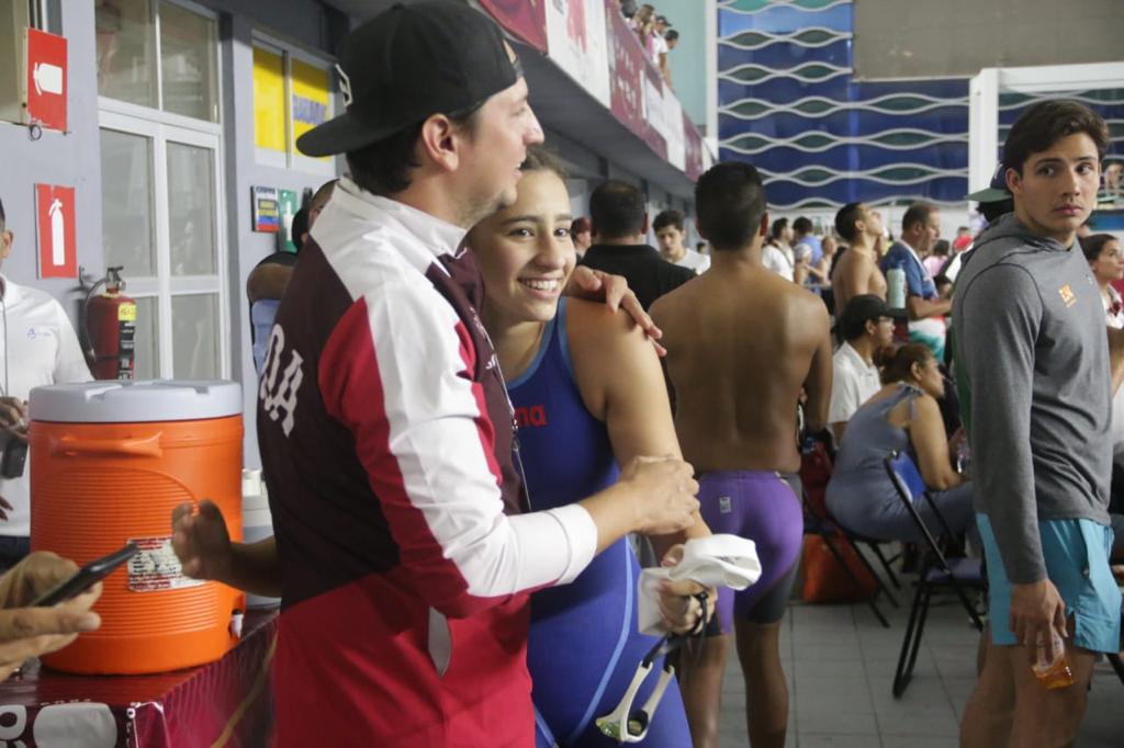 $!Sylvana Luna da a Sinaloa oro en natación de Nacionales Conade