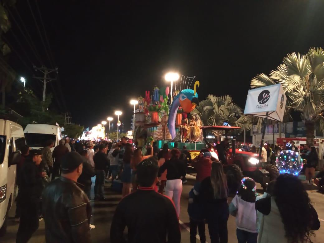 $!Llega a su fin el primer desfile del Carnaval de Mazatlán 2024