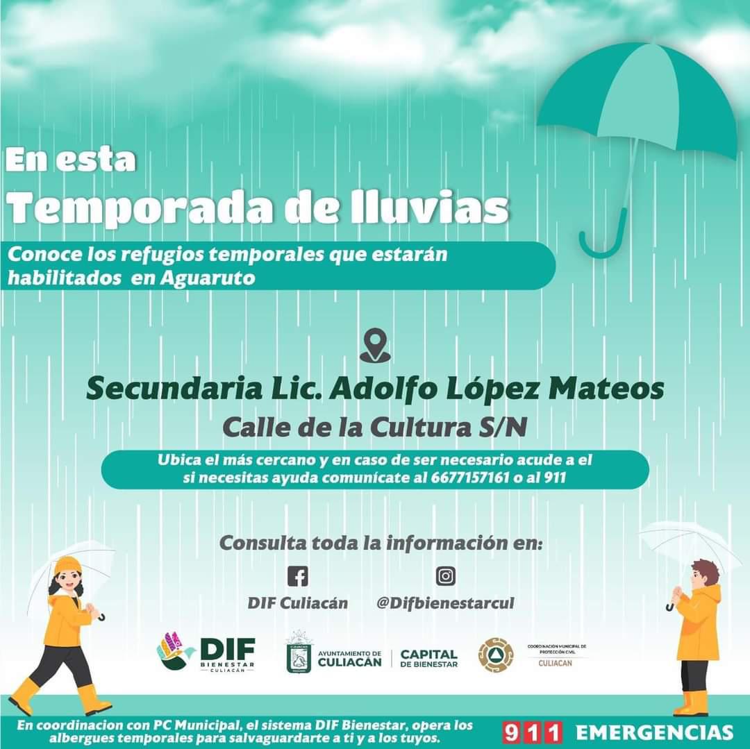 $!Habilitan 25 albergues en Culiacán ante el huracán Lidia