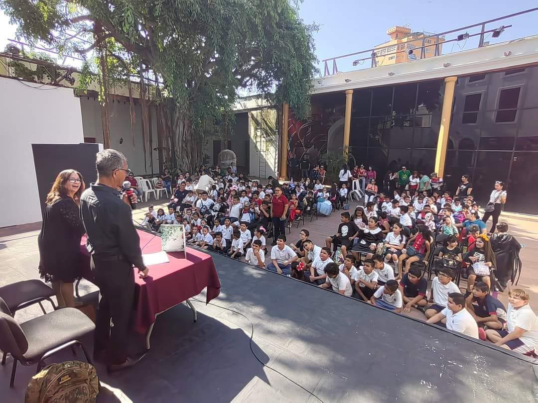 $!Alumnos de las primarias Benito Juárez y Josefa Ortiz de Domínguez disfrutaron del evento.