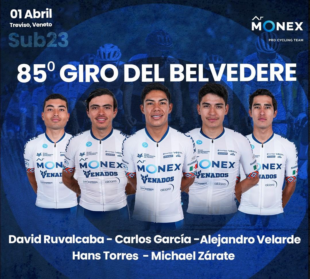 $!Mazatleco Alejandro Velarde entra en acción en el Giro del Belvedere
