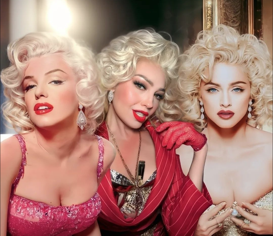 $!Marilyn Monroe, Thalía y Madonna.