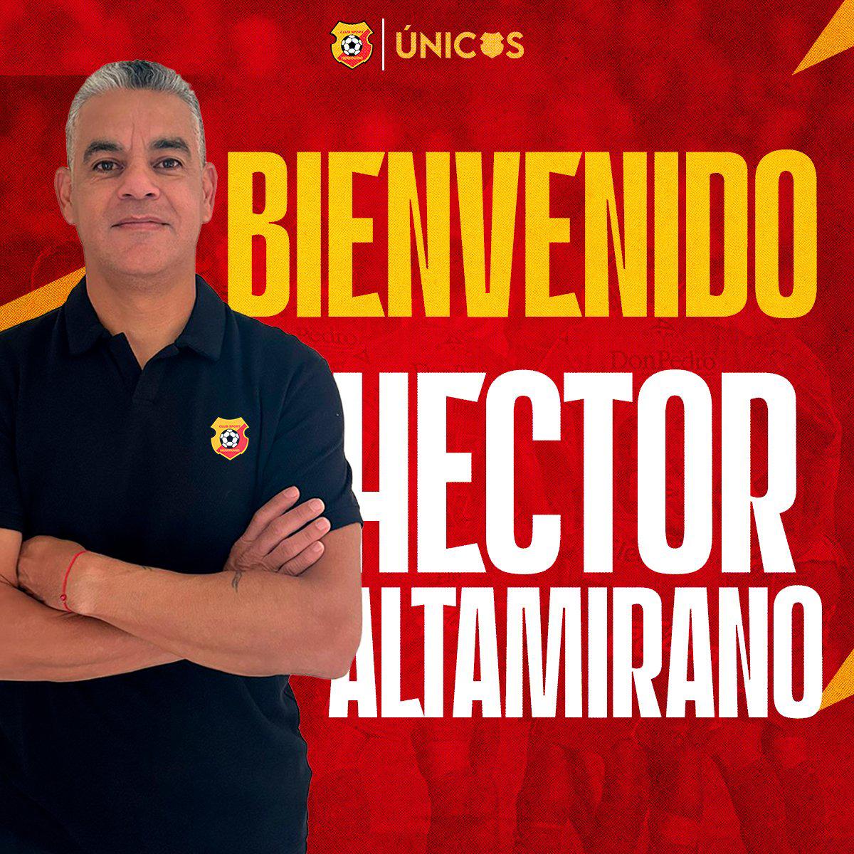 $!Héctor Altamirano es el nuevo técnico del Herediano de Costa Rica