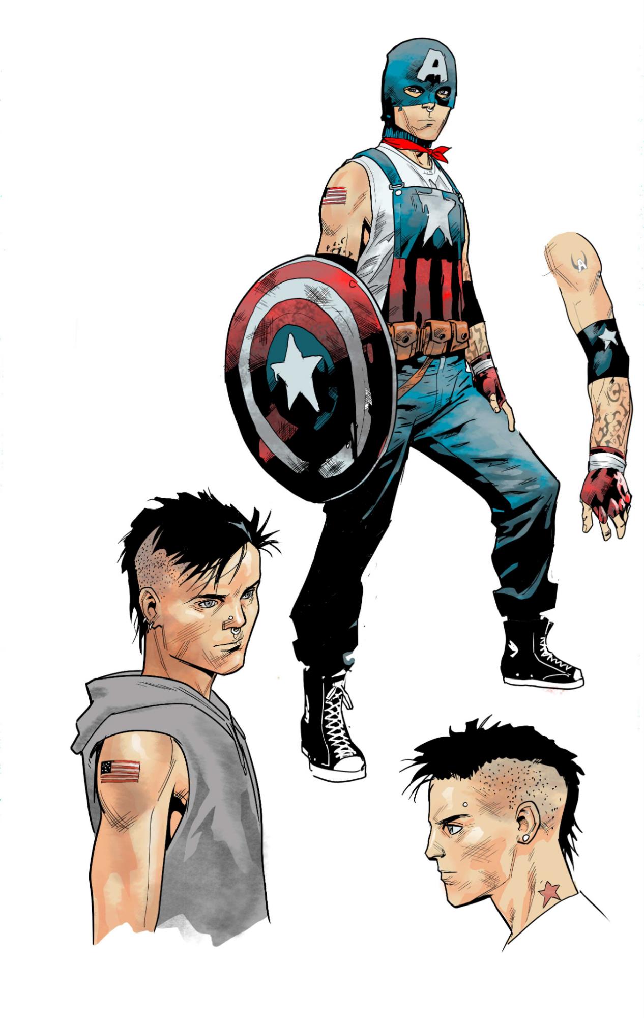 $!El nuevo cómic abre la posibilidad de presentar diferentes versiones del Capitán América en distintas comunidades