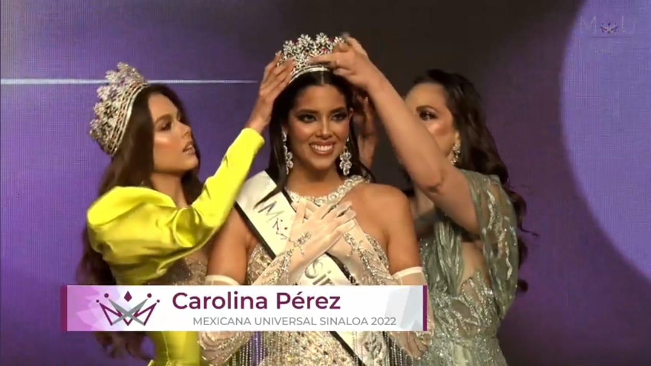 $!Carolina Pérez, Reina del Carnaval de Mazatlán, se corona como Mexicana Universal Sinaloa 2022