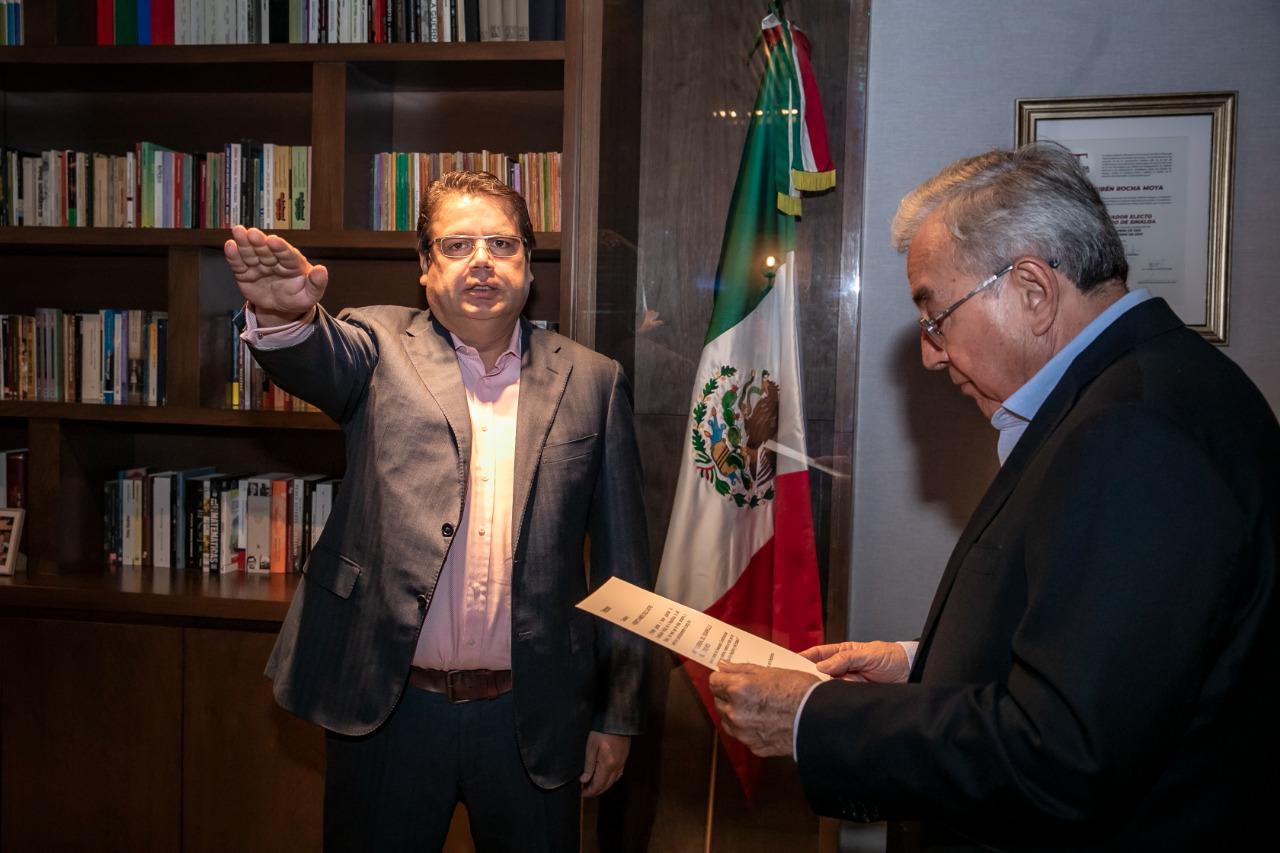 $!Rocha Moya incorpora a Roberto Cruz a su Gabinete; va al Desarrollo Urbano Tres Ríos