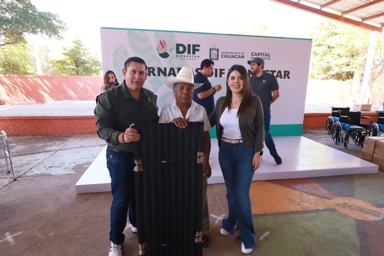$!DIF Bienestar Culiacán da atenciones y servicios gratis a habitantes de Culiacancito