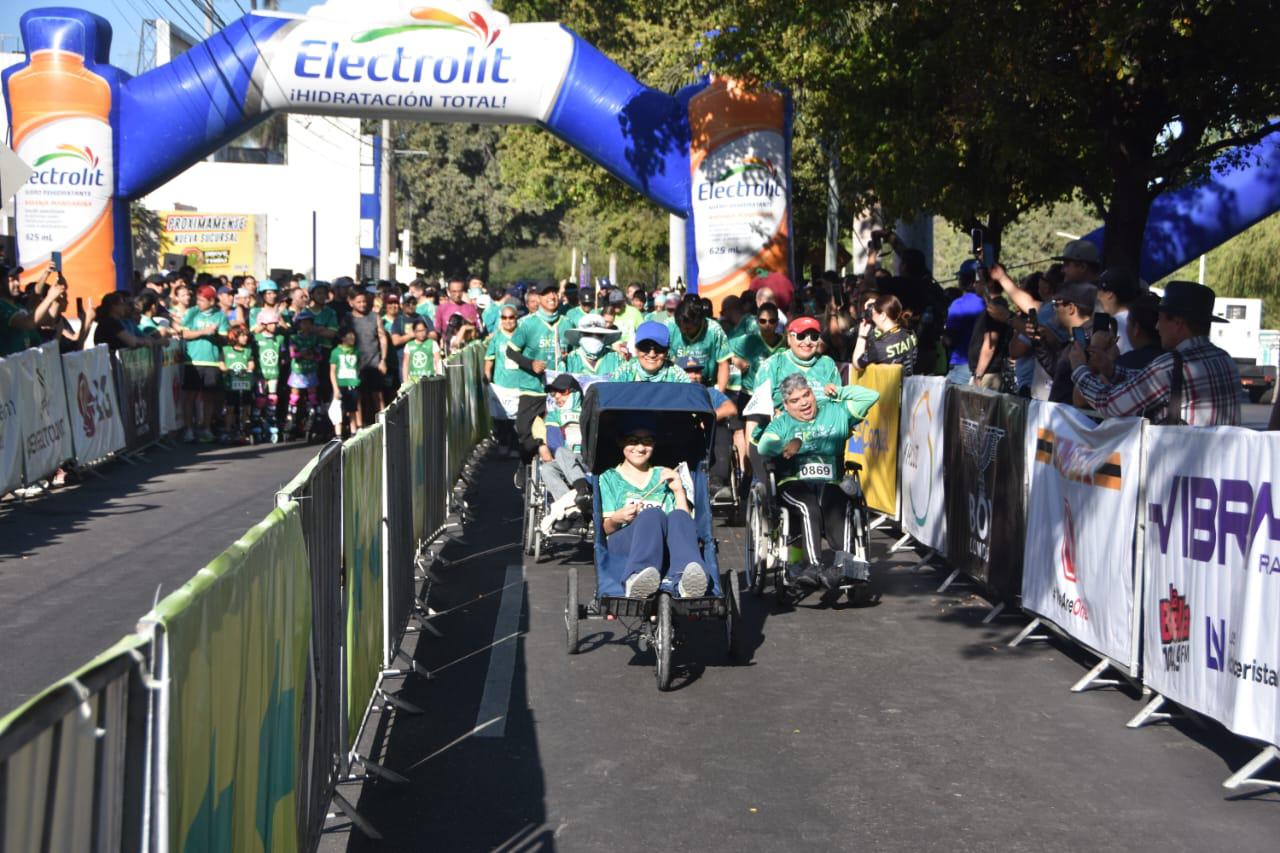 $!Por la inclusión de la discapacidad recorren ‘5K a tu manera’ en Culiacán