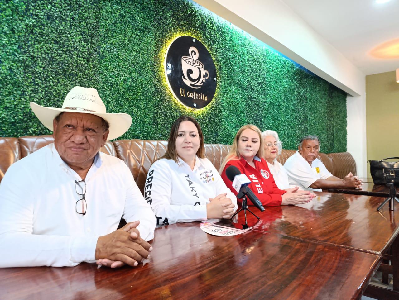 $!Apuesta Jacqueline Oros por el agua potable, servicios públicos y seguridad en Escuinapa