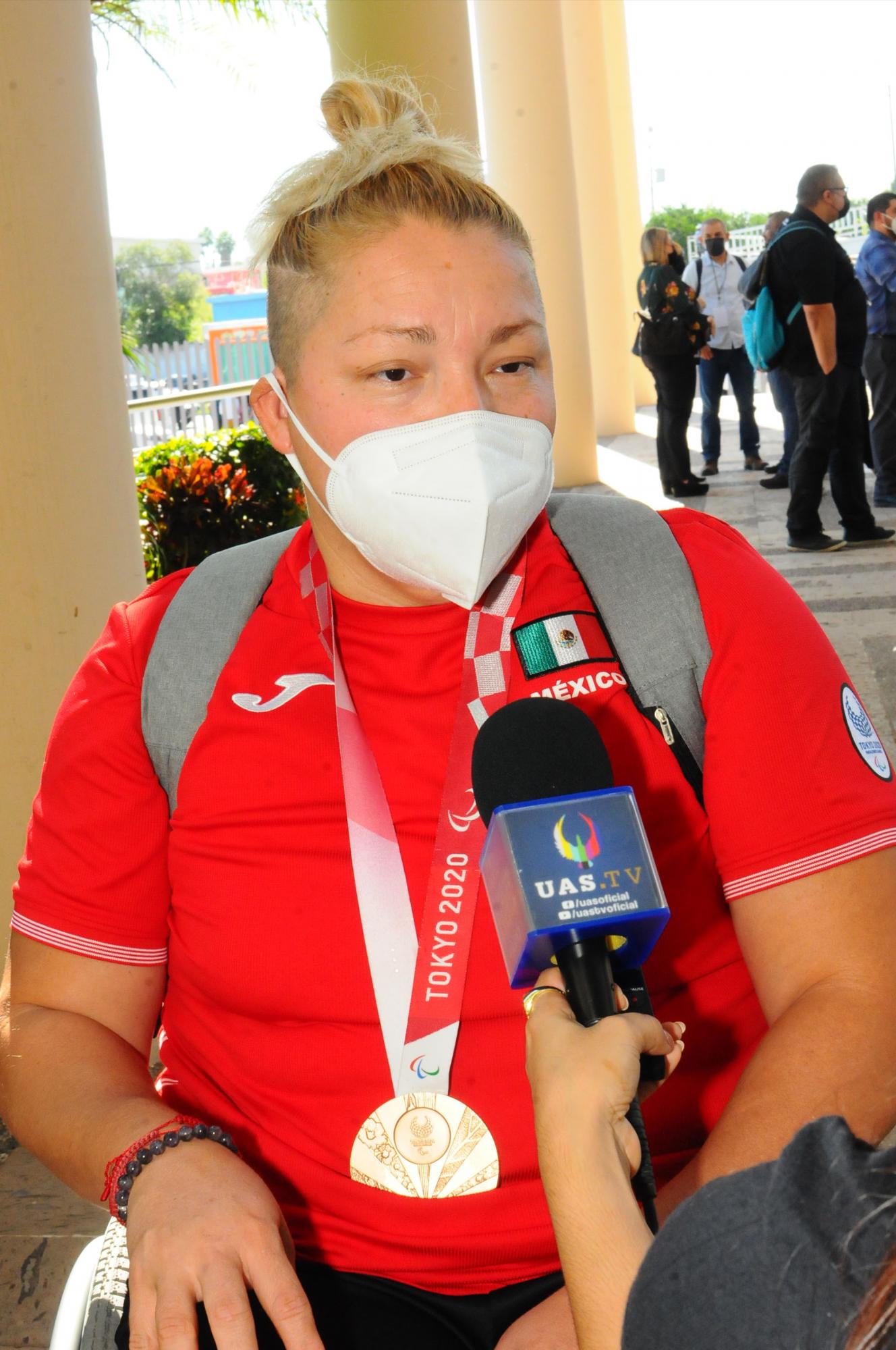 $!Rosa María Guerrero agradece apoyo de la UAS y ya se prepara para eventos internacionales