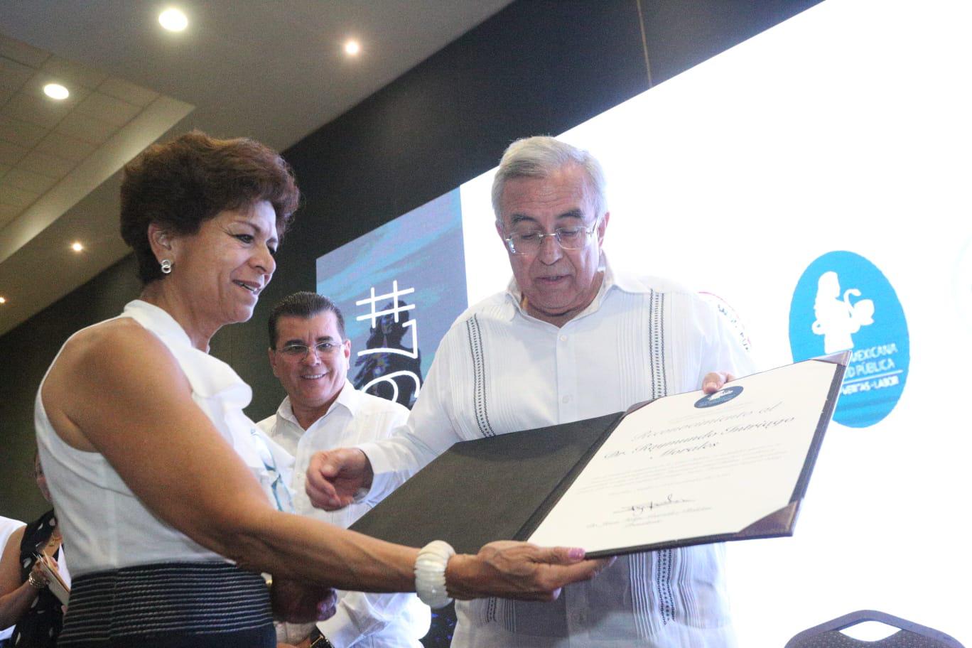 $!Inaugura Gobernador 76 Reunión Anual de Salud Pública ‘Doctor Raymundo Intriago Morales’
