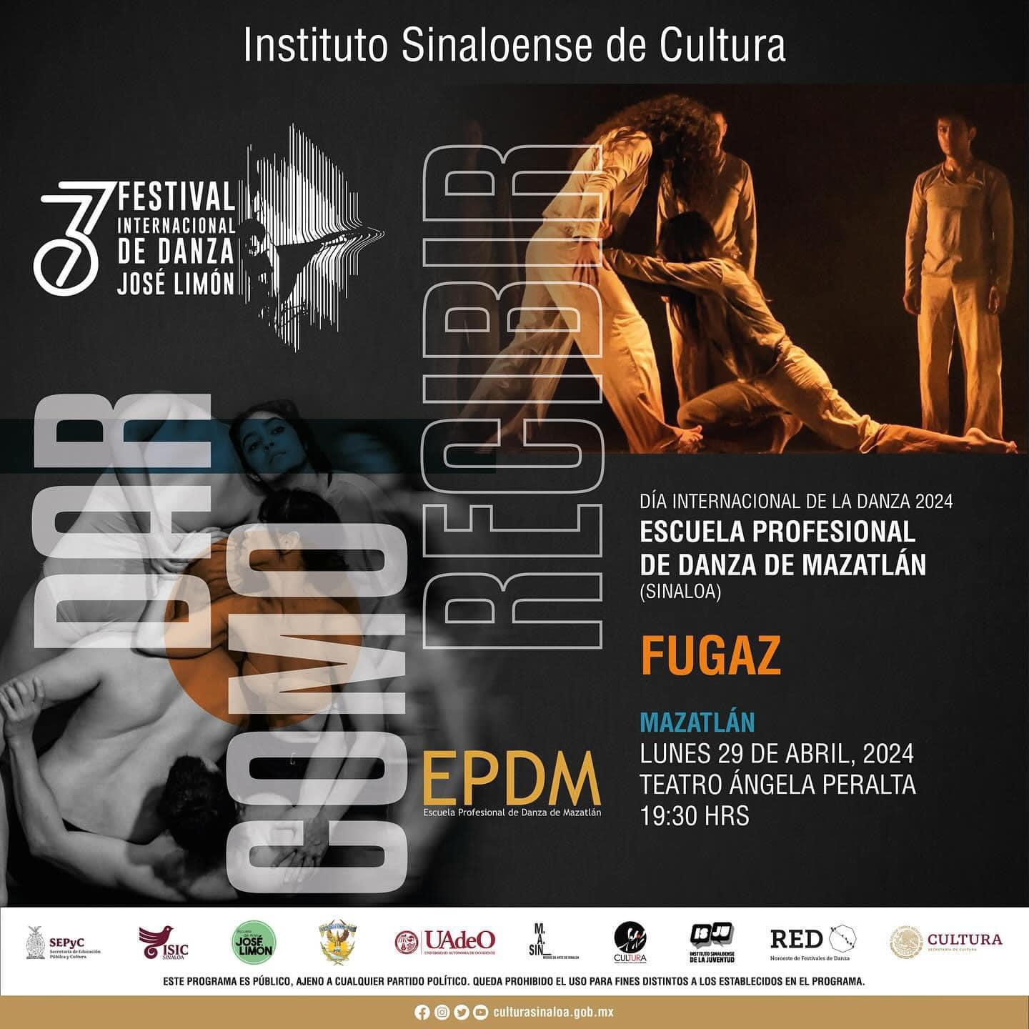 $!La presentación de Fugaz será en el Teatro Ángela Peralta, a las 19:30 horas.