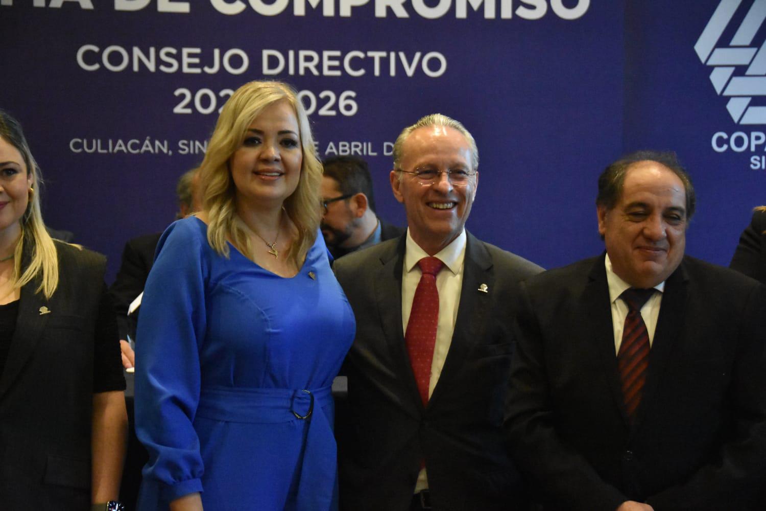 $!Martha Elena Reyes Zazueta asume la presidencia de Coparmex Sinaloa