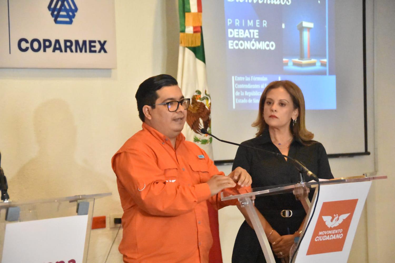 $!Desairan Morena, Verde y PT debate económico organizado por Coparmex