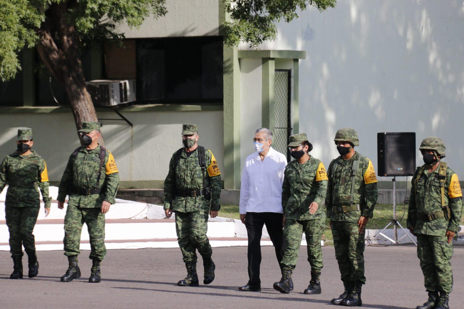 $!Rinde protesta nuevo comandante de la Novena Zona Militar en Culiacán