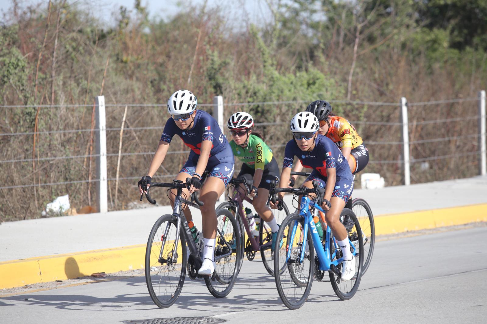 $!Carlos García y Jaqueline Tamez conquistan el critérium del Tour Venados Serial