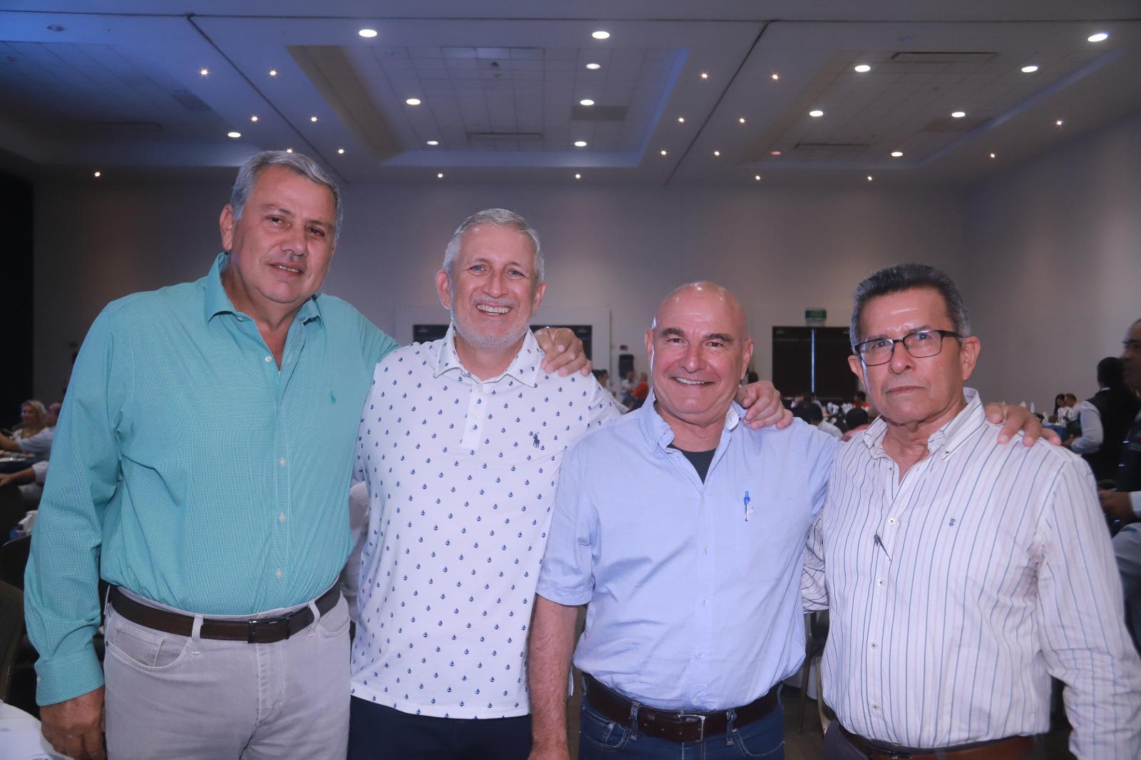 $!Mario Montero, Víctor González, Martín Ruiz y Ramiro Burgueño.