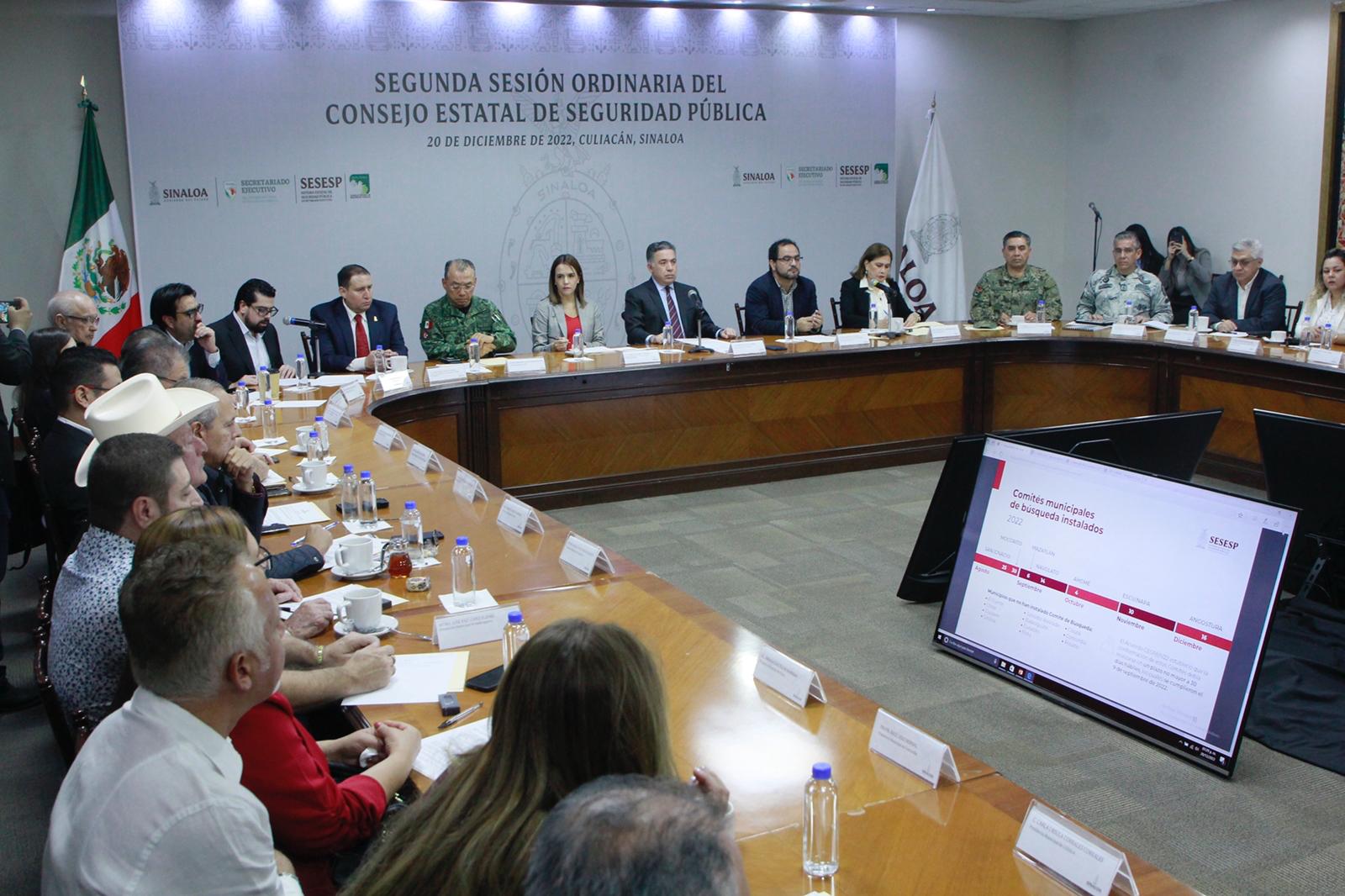 Acuerdan otorgar recursos para fortalecer seguridad en municipios de Sinaloa $!Acuerdan otorgar recursos para fortalecer seguridad en municipios de Sinaloa