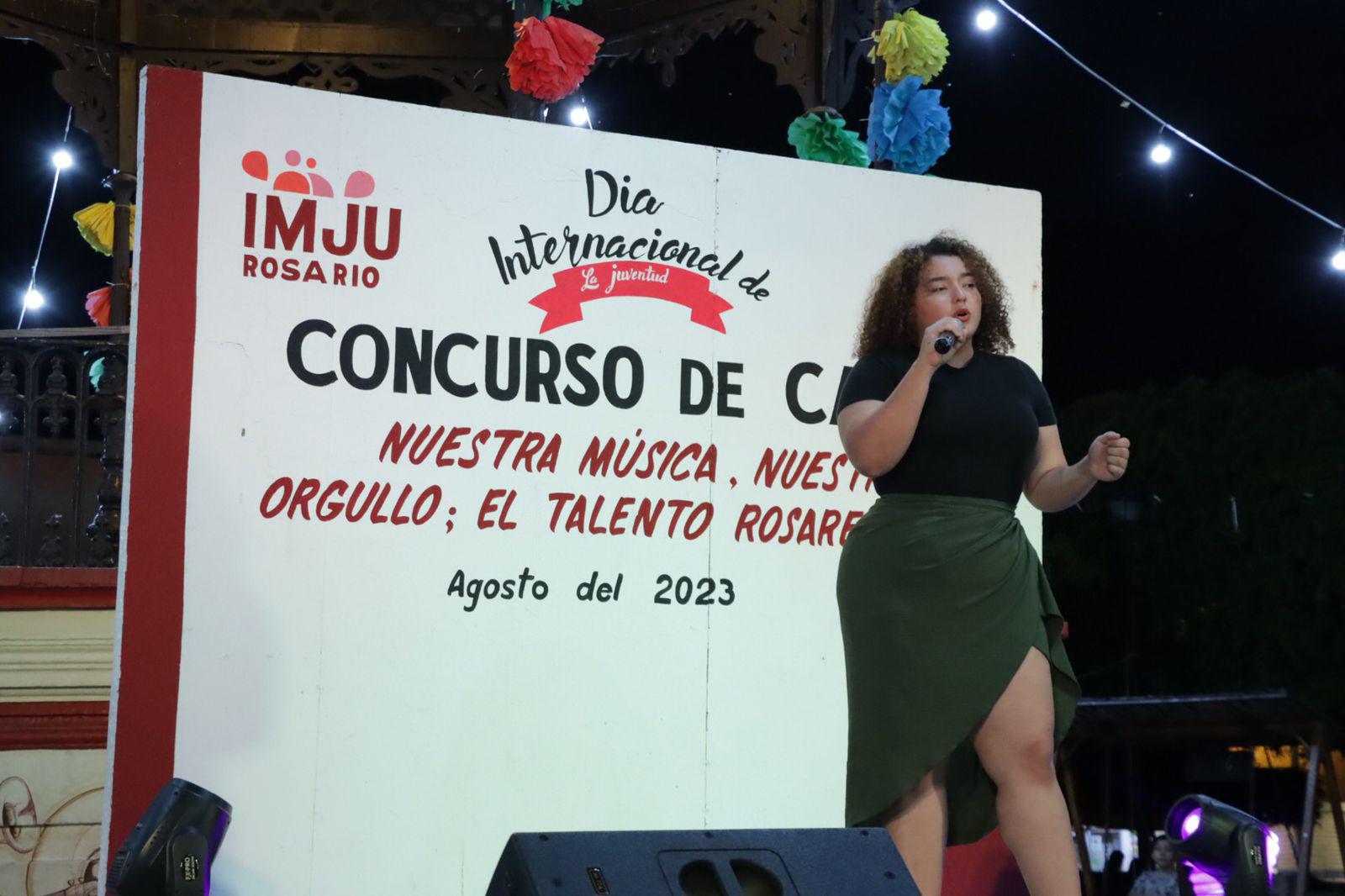 $!Celebran a la juventud de Rosario con mercado de emprendedores y canto