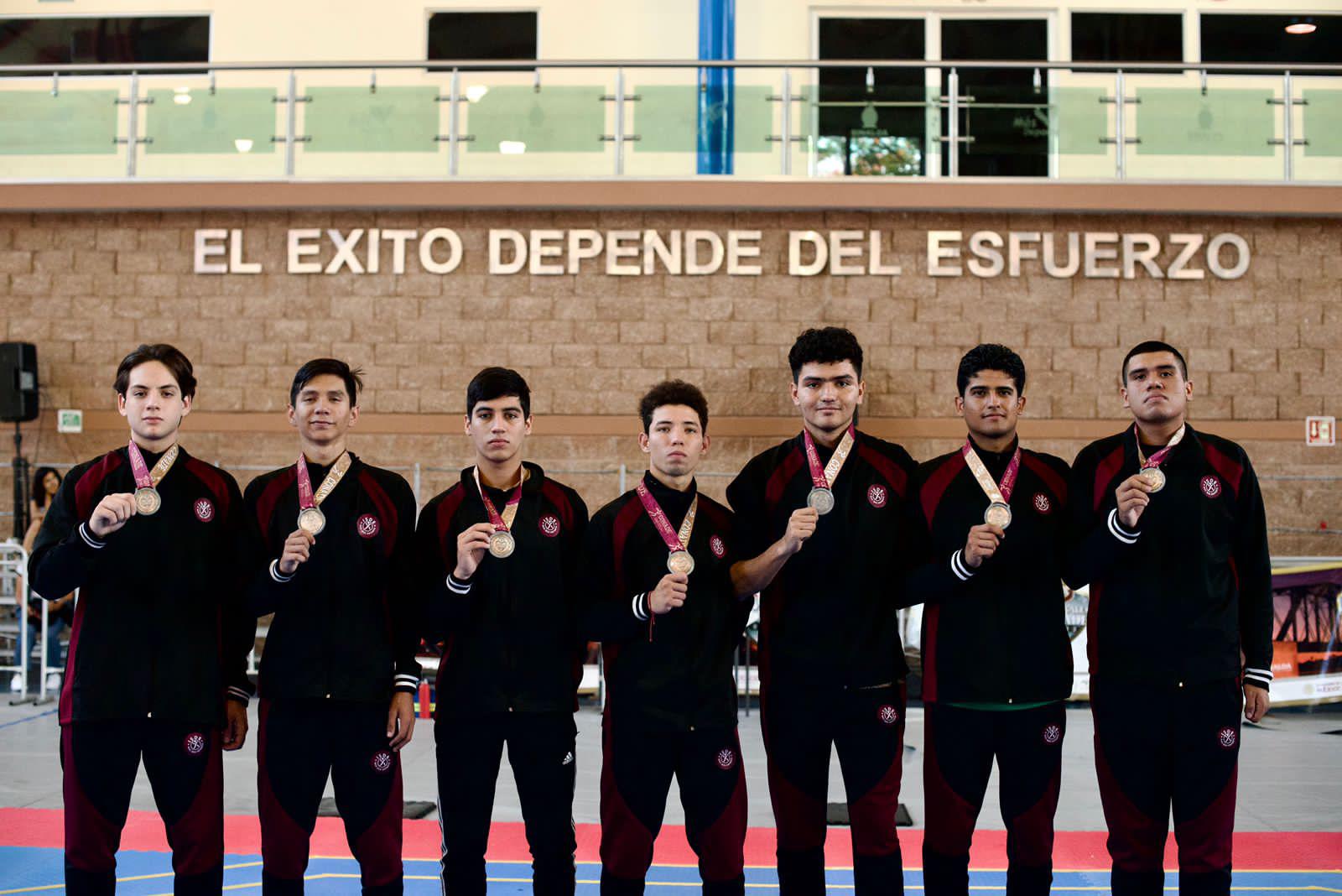 $!Sinaloa cierra con oro, plata y bronce en taekwondo de los Juegos Nacionales Conade