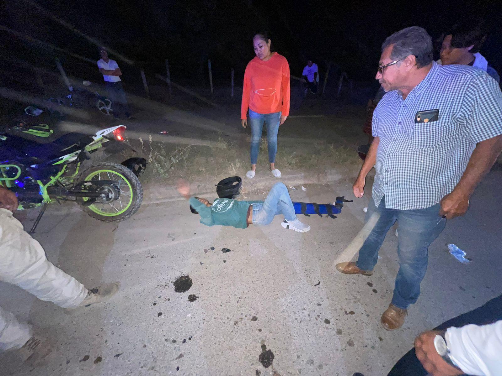 $!Montan operativo contra motociclistas en Escuinapa que hacen acrobacias