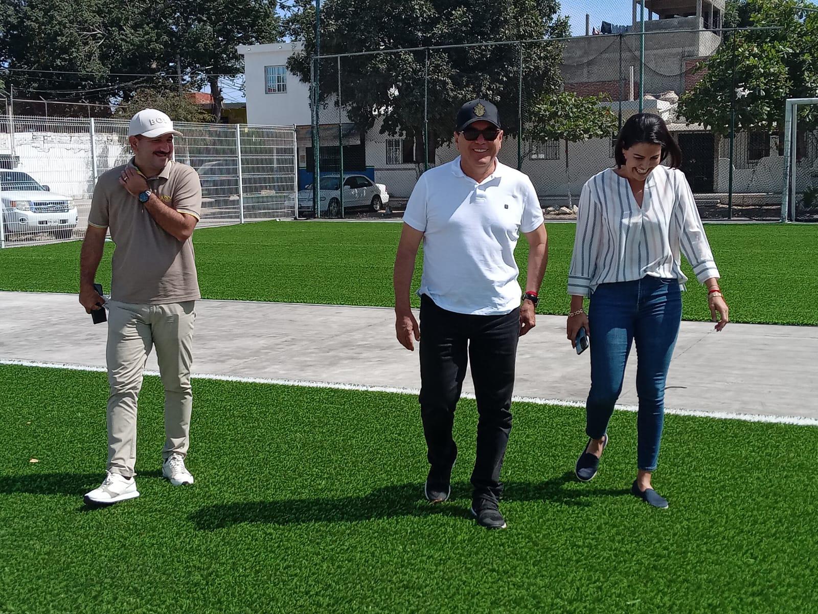 $!Habilitan en Mazatlán espacios deportivos en los que se invierten millones de pesos