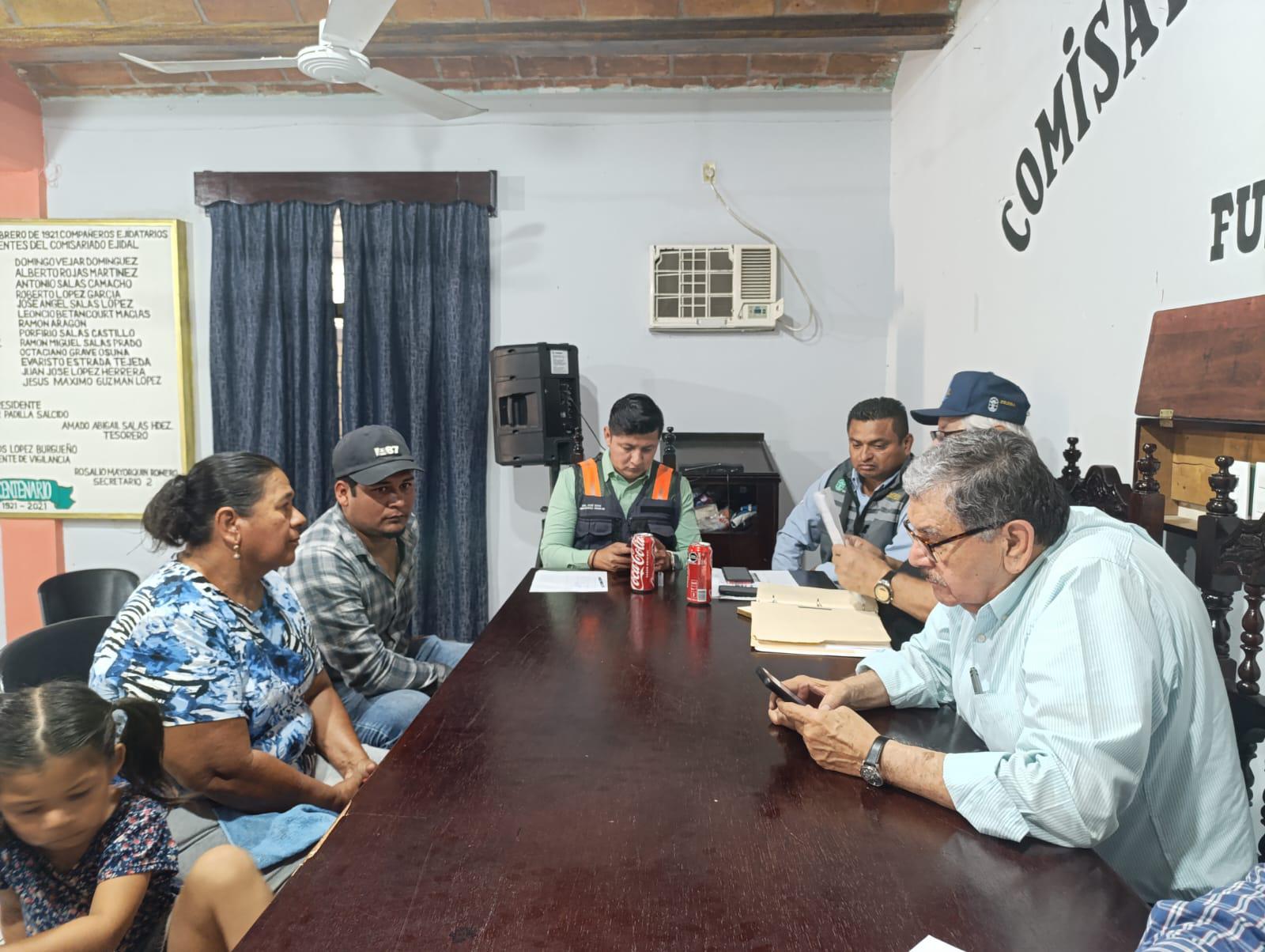 $!Se tensan negociaciones por indemnización en predios de Escuinapa por obras de canales de riego