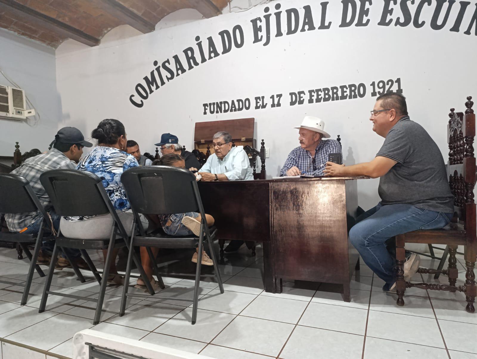 $!Se tensan negociaciones por indemnización en predios de Escuinapa por obras de canales de riego