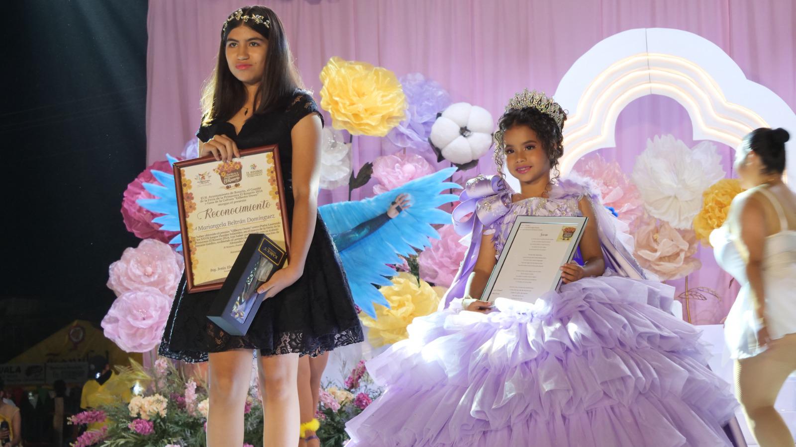 $!Coronan a Alexandra I como Reina Infantil de los Juegos Florales de la Feria en Rosario