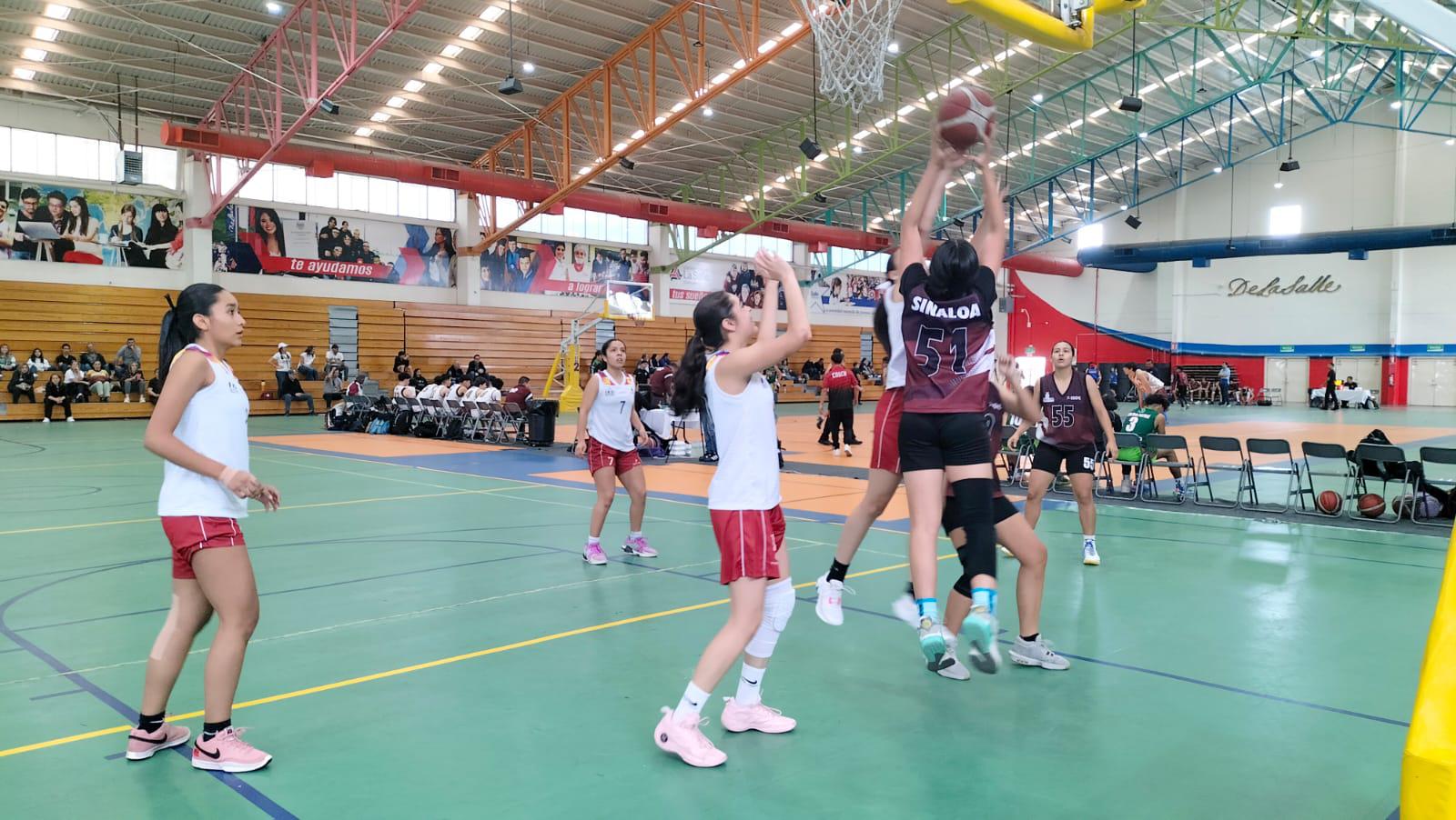 $!Sinaloa cierra Macro Regional de baloncesto con boleto en la Femenil Menor