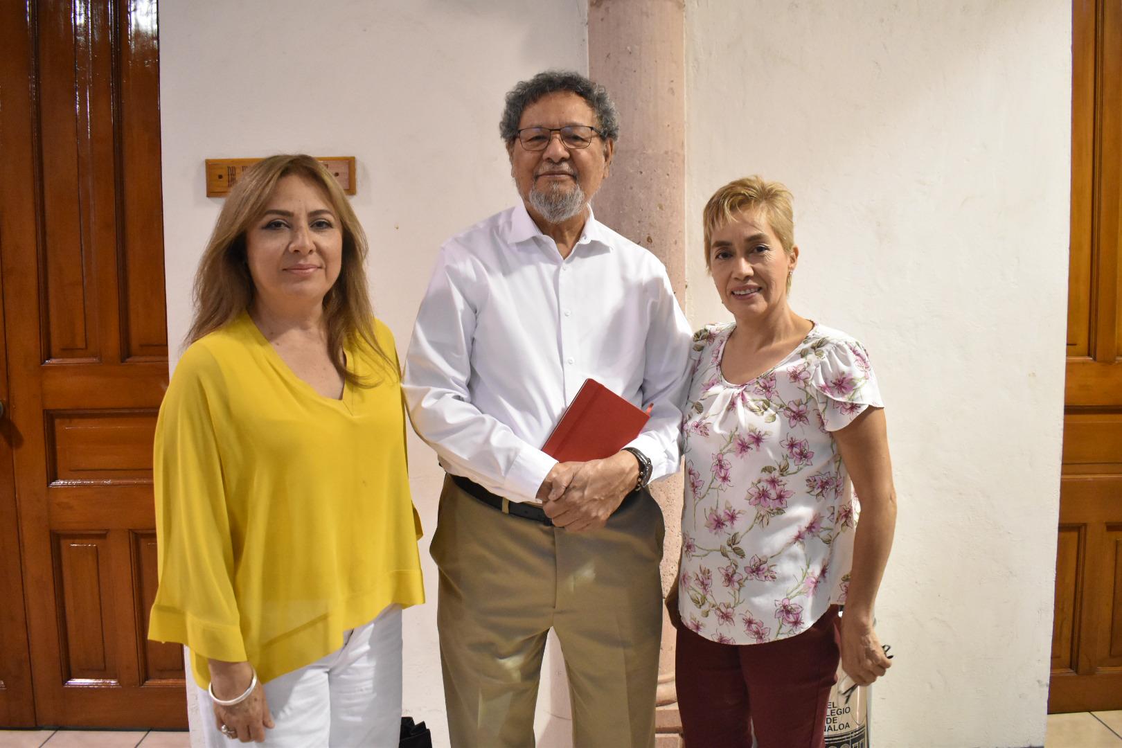 $!Maritza López, Élmer Mendoza y María Paredes.