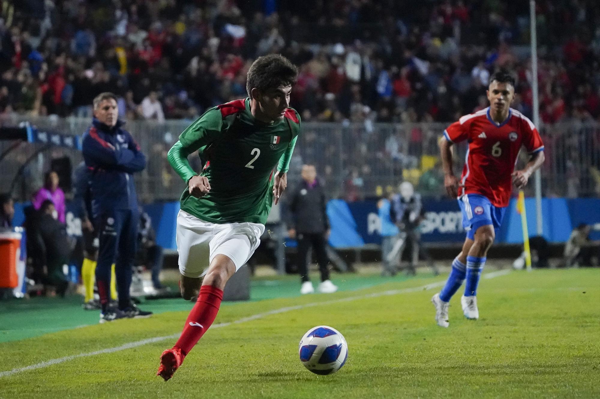 $!México debutó con derrota ante Chile en Santiago 2023