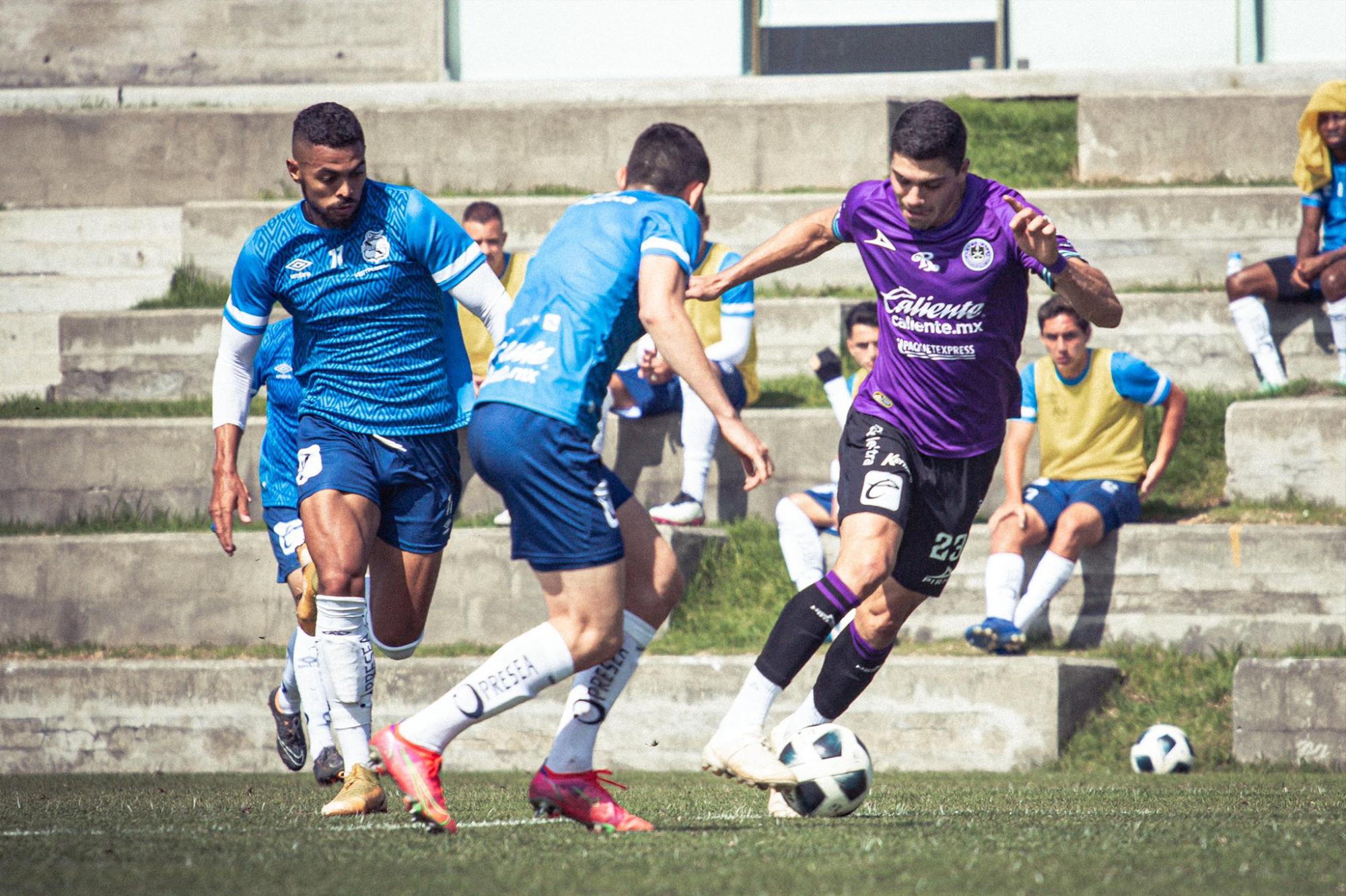 Mazatlán FC vence a Puebla en duelo de preparación $!Mazatlán FC vence a Puebla en duelo de preparación