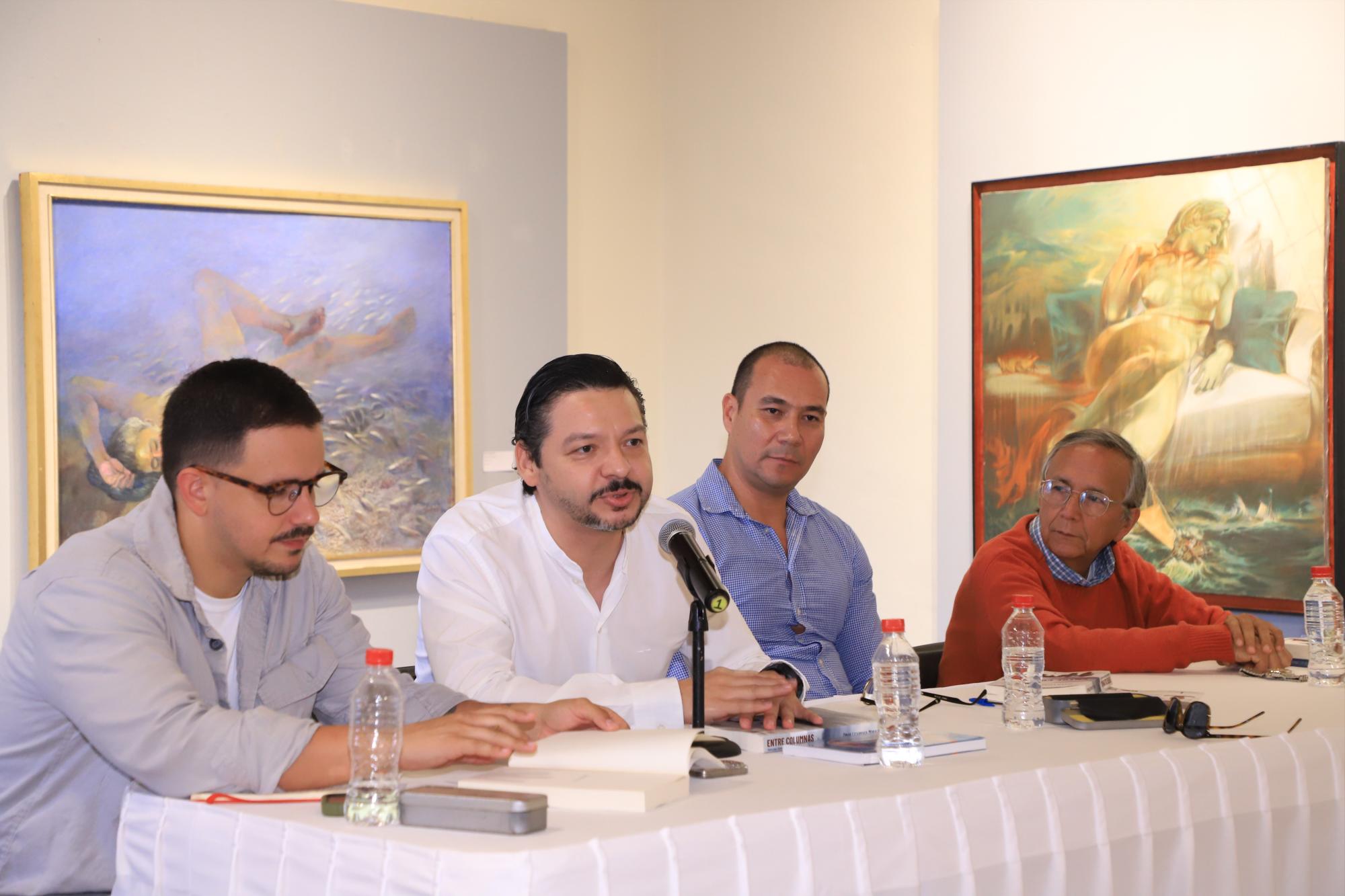 $!Isaac Aranguré Valdés, Adrián López Ortiz, Omar Lizárraga y Arturo Santamaría.