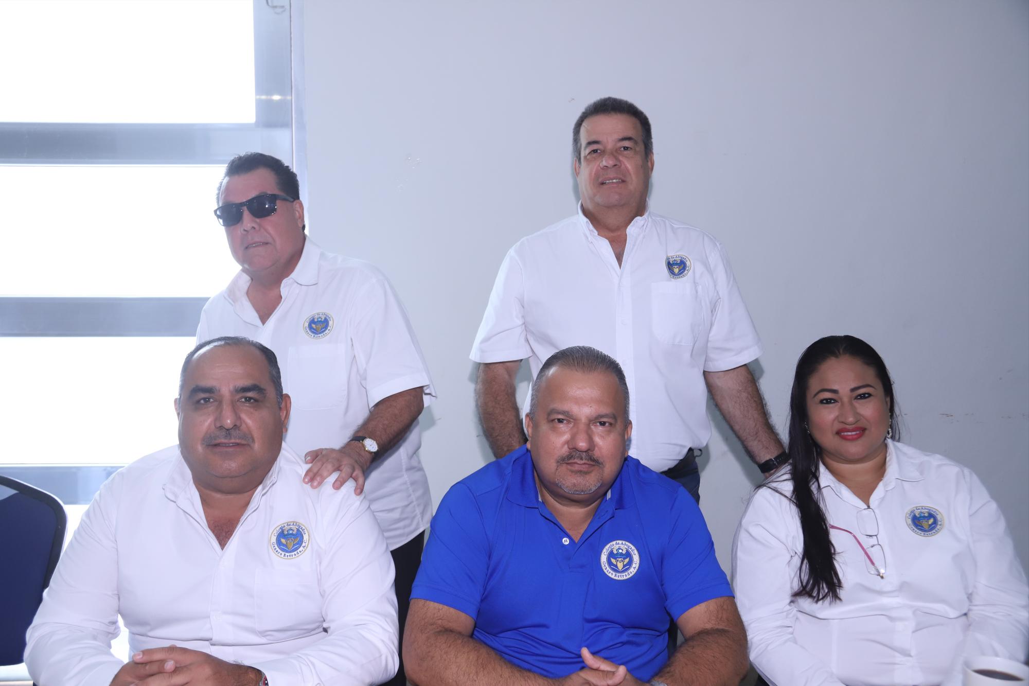 $!Jorge Perales, Mario Reyes, Roberto Favela, Jesús Sánchez y Beatriz Ríos.