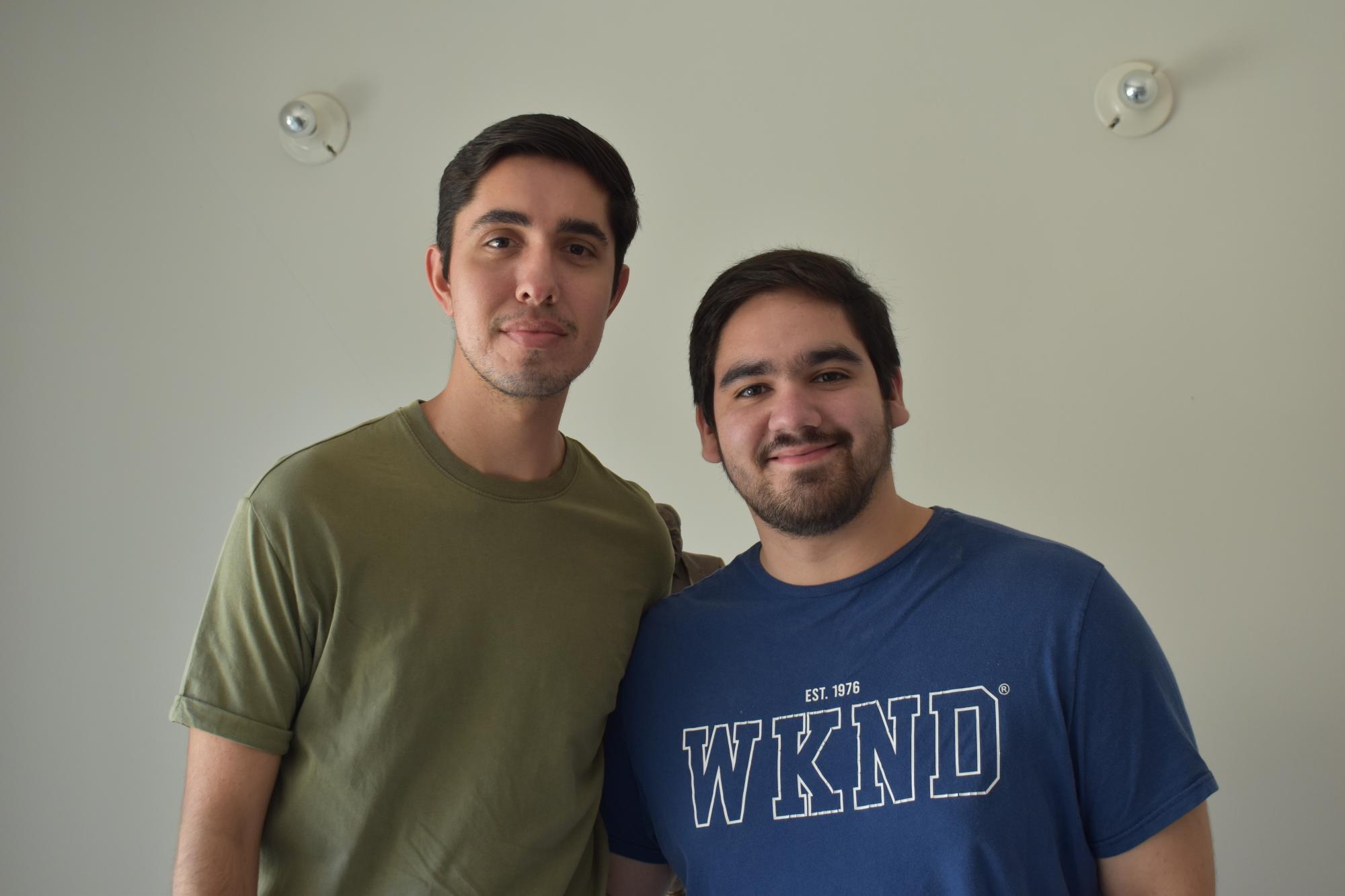 $!Carlos Barrón y Claudio Garza.