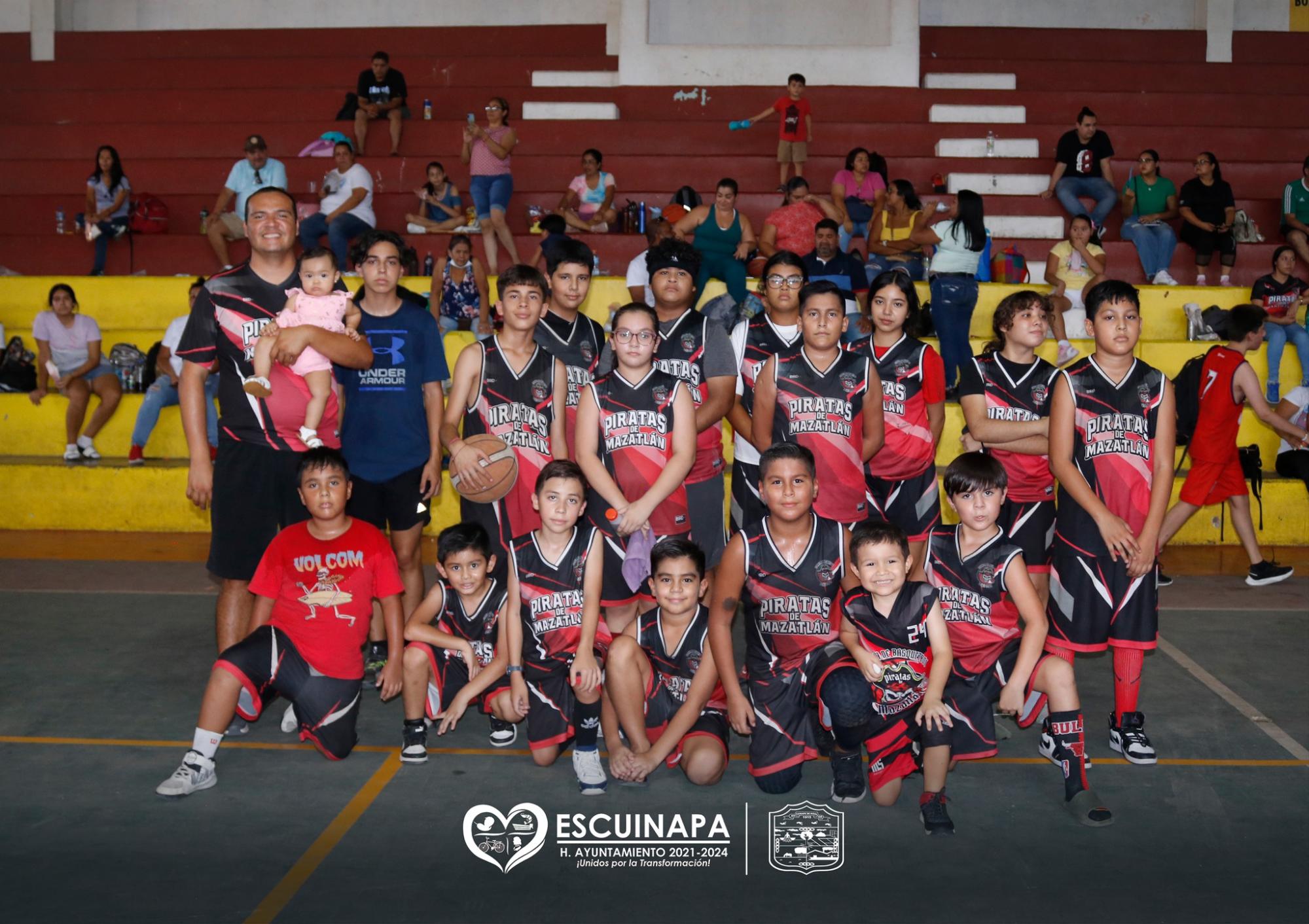 $!Inauguran el Primer Festival de Básquetbol Mixto 2022 en Escuinapa