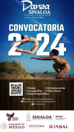 Abren registro para el Concurso Internacional de Danza Sinaloa 2024
