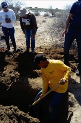 Un desaparecido de Sinaloa, desenterrado por su padre