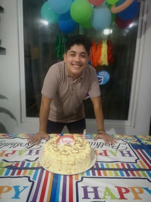 Ricardo García Guerrero festeja sus 14