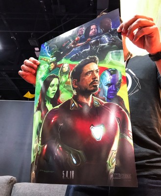 Presentan póster de ‘Avengers: Infinity War’