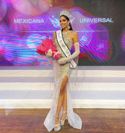 Carolina Pérez, Reina del Carnaval de Mazatlán, se corona como Mexicana Universal Sinaloa 2022