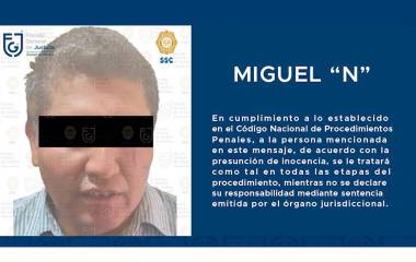 A Miguel “N”, presunto feminicida serial de Iztacalco, se le relacionó con siete casos.