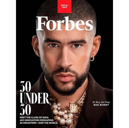Bad Bunny es la portada de Forbes