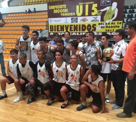 Culmina Sinaloa con el subtítulo en el Campeonato Nacional Sub 15 de Baloncesto