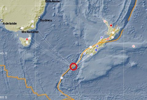 Nueva Zelanda tiembla por un sismo de magnitud 6,1