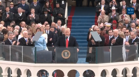 América unida es imparable: Trump en su discurso inaugural