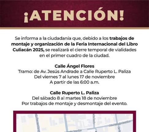El Ayuntamiento anunció cierres temporales en el primer cuadro de la ciudad a partir de este viernes 7 de noviembre. El Ayuntamiento anunció cierres temporales en el primer cuadro de la ciudad a partir de este viernes 7 de noviembre.